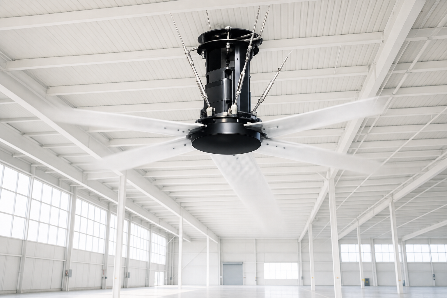 Direct Drive HVLS Fans: Drop the Gearbox, Skip 15–25% Transmission Losses
