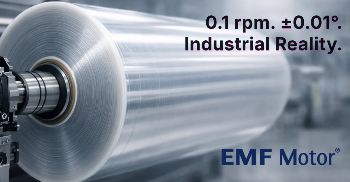 Precision at 0.1 RPM: Why Servo Motor Selection Defines Winding Quality