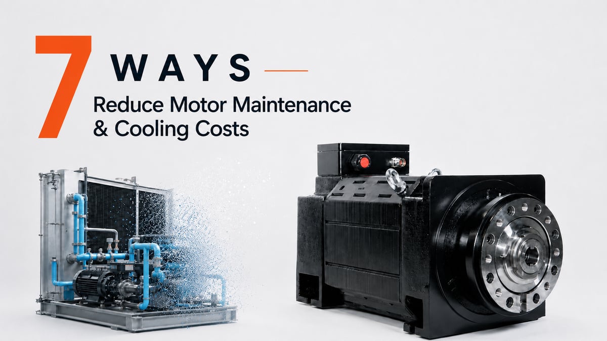 7 Ways to Reduce Motor Maintenance & Cooling Costs