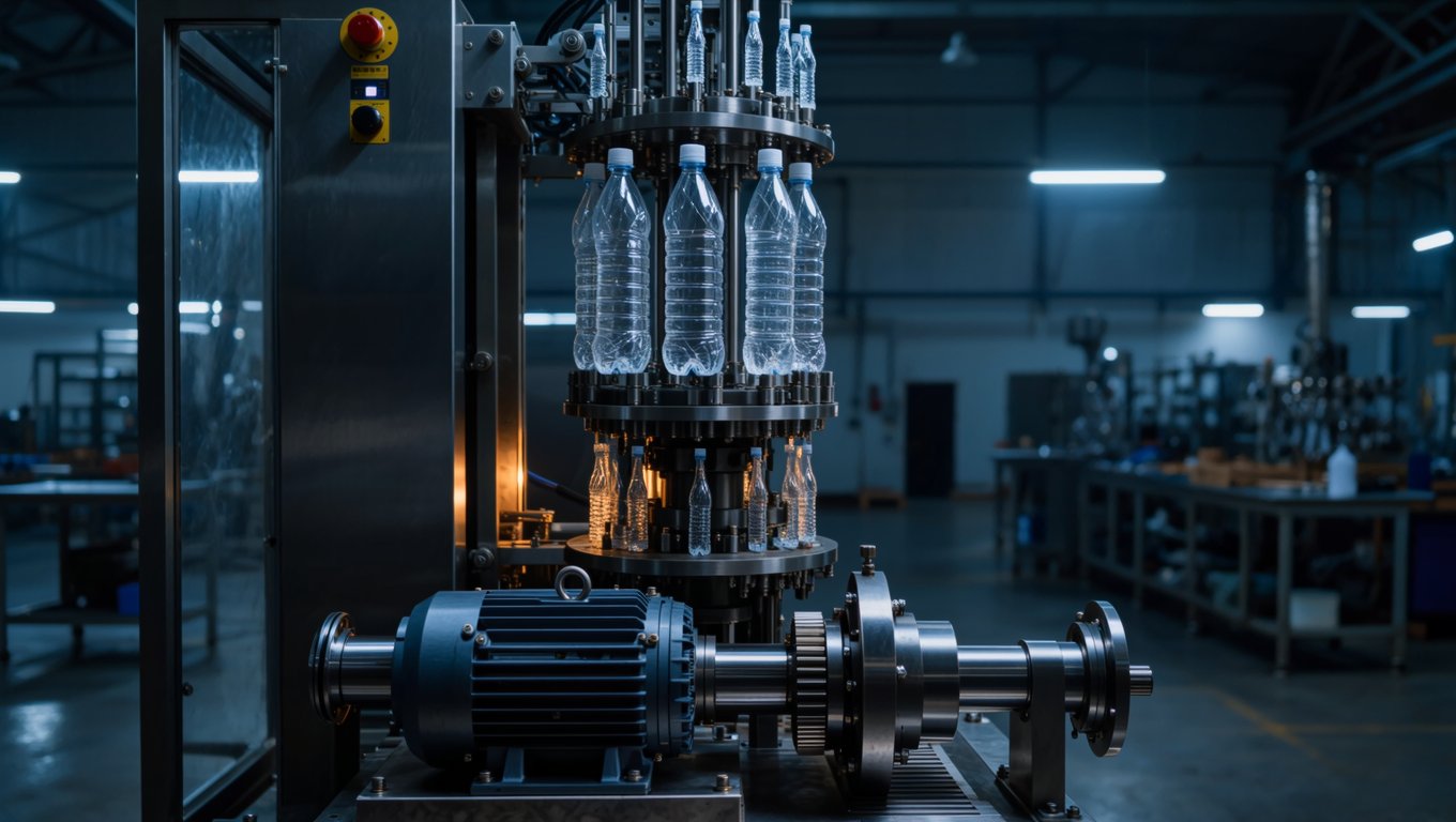 Achieve ±2% Parison Wall Thickness Accuracy with a Direct Drive Blow Molding Motor