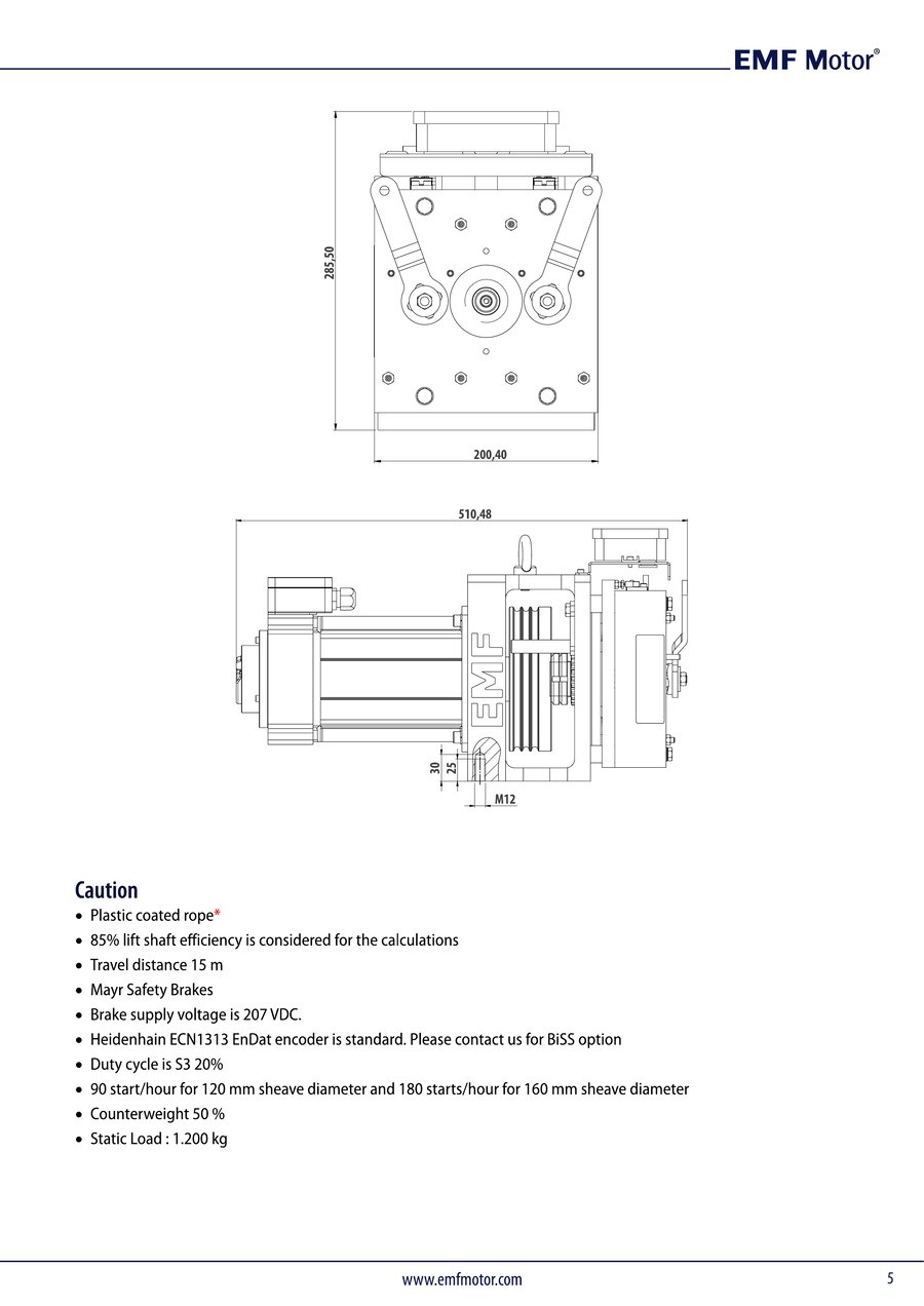 SQML 73 Technical Drawing