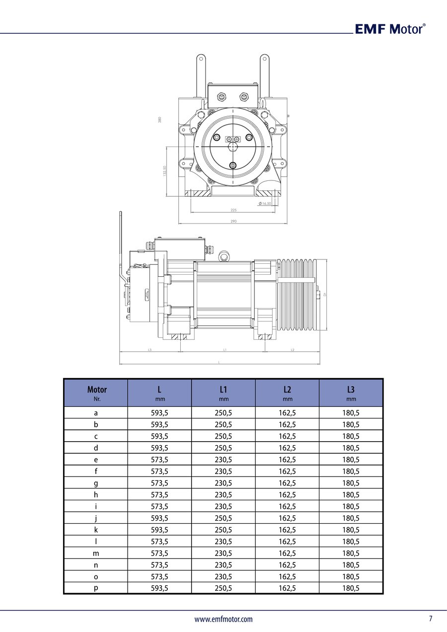 SQML 100 Technical Drawing