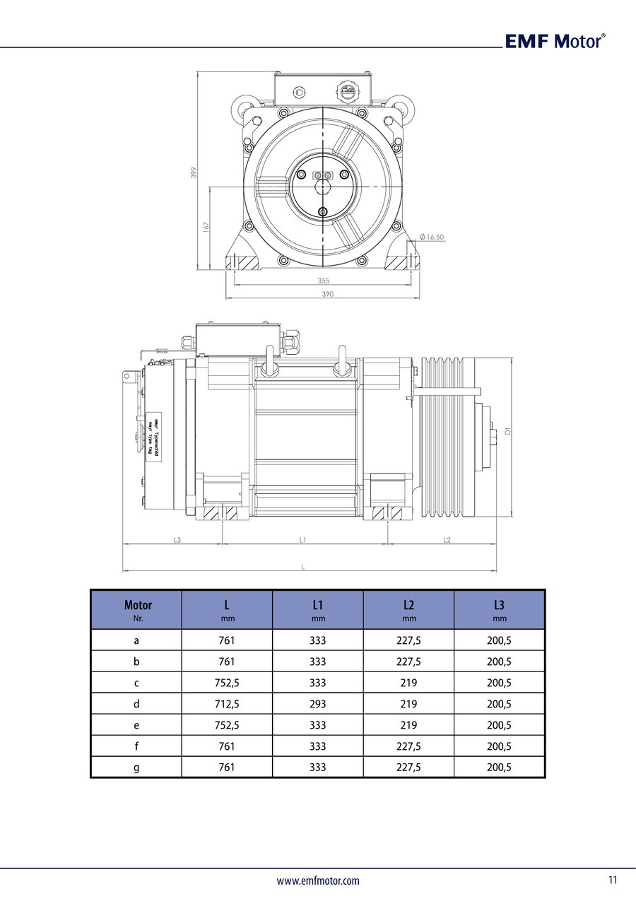 SQML 160 Technical Drawing